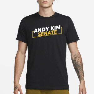 Frances Patano Andy Kim for Senate Logo T-Shirt1