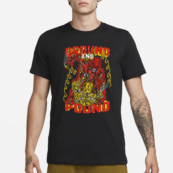 Full Violence Ground And Pound T-Shirt3