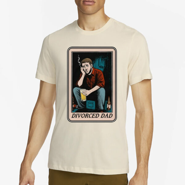 Good Shirts Divorced Dad Tarot Card T-Shirt2