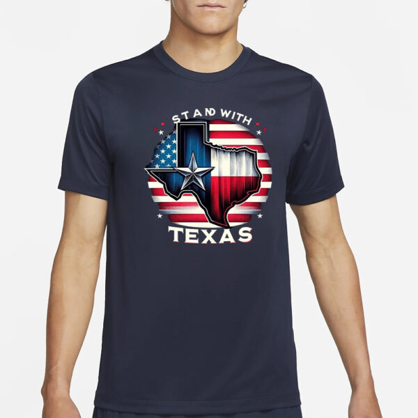 Greg Abbott Stand With Texas T-Shirt2