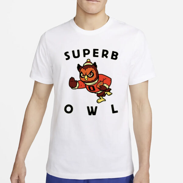 Harebraineddesign Superb Owl T-Shirt2