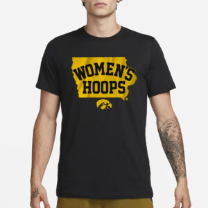 IOWA BASKETBALL WOMEN'S HOOPS T-SHIRT4