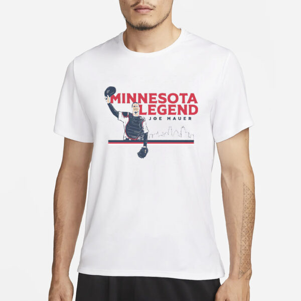 JOE MAUER MINNESOTA LEGEND T-SHIRT3