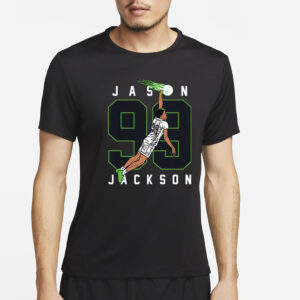 Jason Jackson – Black Individual Caricature T-Shirt2