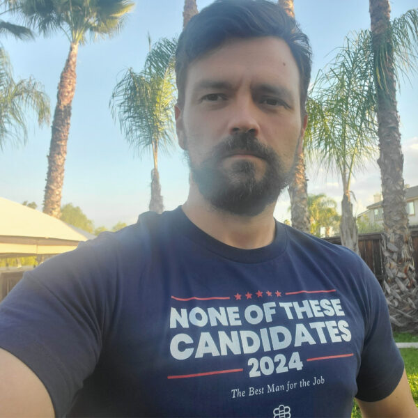 Kyle Mann None Of These Candidates 2024 T-Shirt