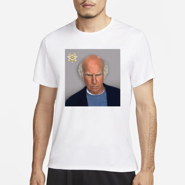 Larry David Fulton County Trump Mugshot T-Shirt1