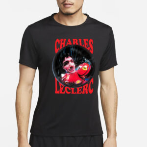 Leclercpsd Charles Leclerc Lewink Poster Shirt4