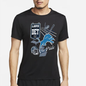 Lions Det One Pride T-Shirt4