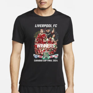 Liverpool Fc Winners Carabao Cup Final 2024 T-Shirt4