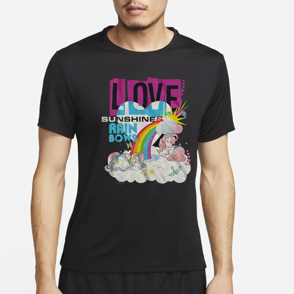 Love Sunshine Rainbows My Little Pony T Shirt5