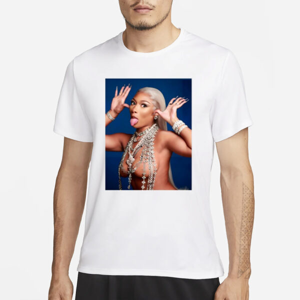 Megantheestallion Store Hiss Tina Snow T-Shirt1