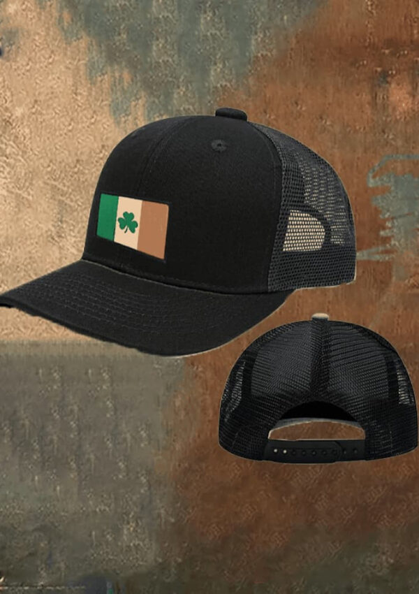 Men’s St. Patrick’s Day Printed Mesh Panel Trucker Hat