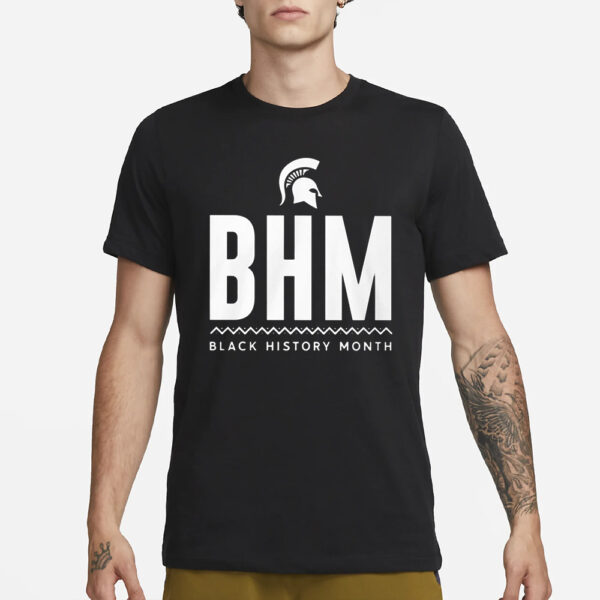 Michigan State Women’s Basketball Black History Month Bhm T-Shirt1