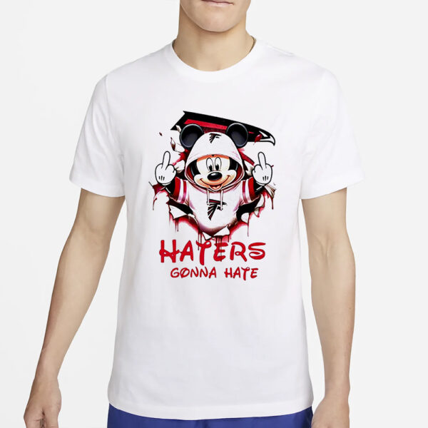 Mickey Mouse Atlanta Falcons Haters Gonna Hate T-Shirt4