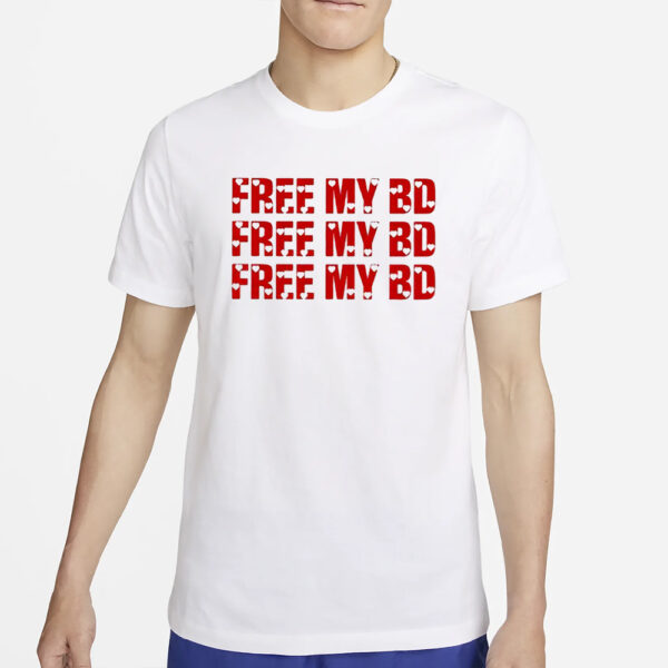 Mjae Free My Bd T-Shirt4