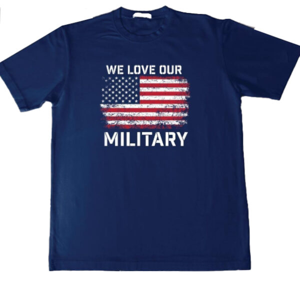 Nikki Haley 2024 we Love Our Military T-Shirt