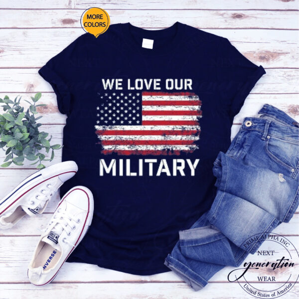 Nikki Haley We Love Our Military Long Sleeve T-Shirt