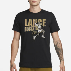 PURDUE BASKETBALL LANCE JONES BUCKETS T-SHIRT3