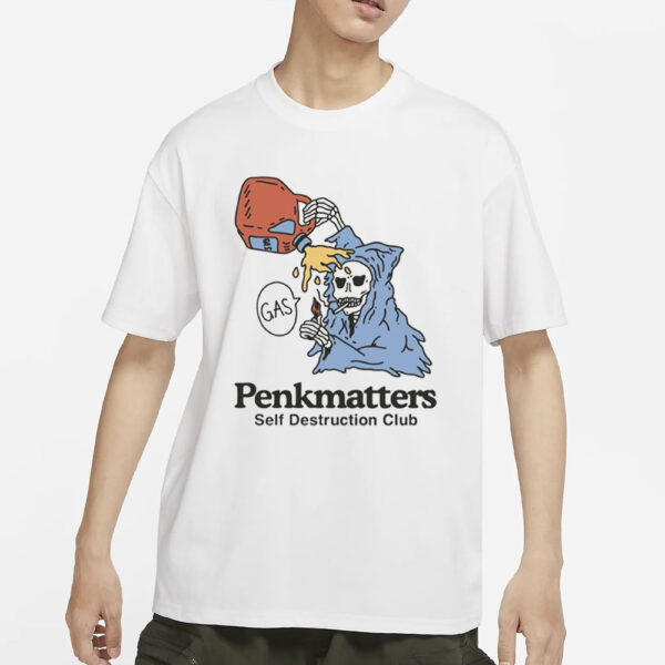 Penkmatters Store Self Destruction Club T-Shirt