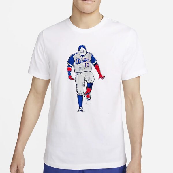 Ronald Acuna Jr Superstar Pose T-Shirt2