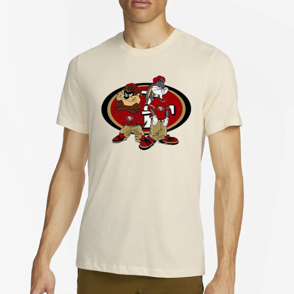 San Francisco 49ers Looney Tunes Hip Hop T-Shirt2