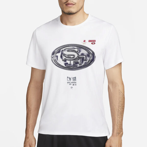 San Francisco 49ers Nike Super Bowl Lviii Opening Night T-Shirt3