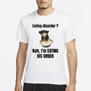 Sillyteestudio Eating Disorder Nah I'm Eating Dis Order T-Shirt5