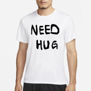 Stefon Diggs Wearing Need Hug T-Shirt1