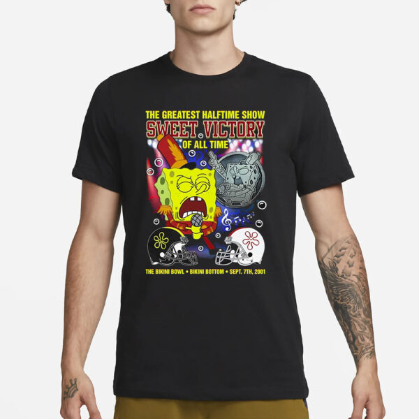 Sweet Victory The Bikini Bowl The Greatest Halftime Show Of All Time T-Shirt`