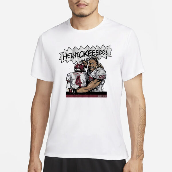 Taylor Heinicke And Chase Young Heinickeeeee T-Shirt1