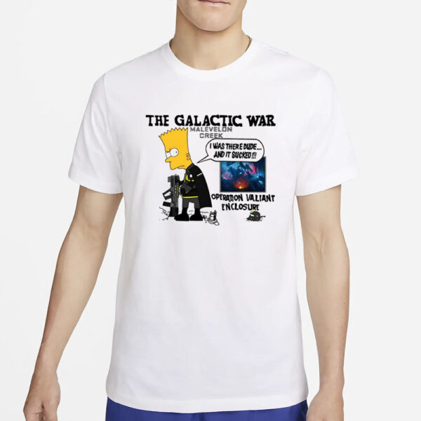 The Galactic War Malevelon Greek I Was There Dude And It Sucked Operation Valiant Enclosure T-Shirt6