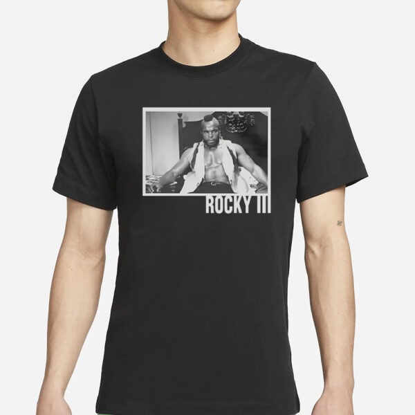 Thecutpodcast Clubber Lang Rocky Iii T-Shirt