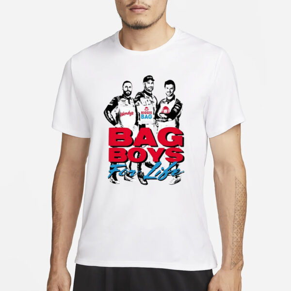 Trackhouse Wendy's Bag Boys For Life T-Shirt4