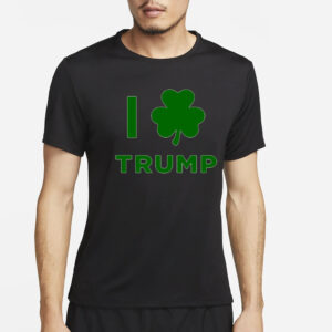 Trump St Paddy's Day White T-Shirt2