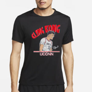 UCONN BASKETBALL DONOVAN CLINGAN CLING KONG T-SHIRT4