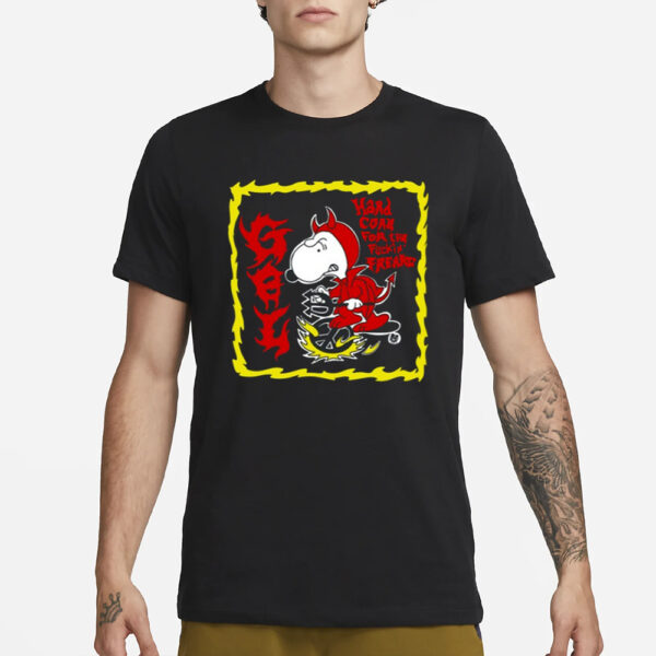 Usain Bolt Thrower Snoopy Hardcore For The Fuckin T-Shirt3