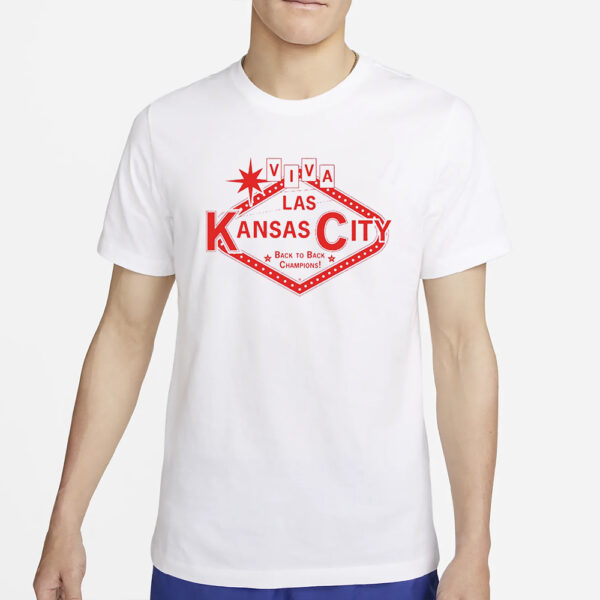 Viva Las Kc Back To Back Champions T-Shirt4