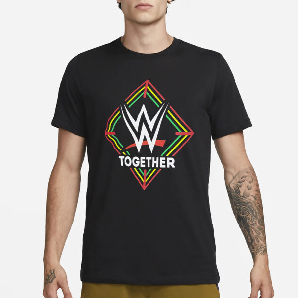 Wwe Together Black History Month T-Shirt3