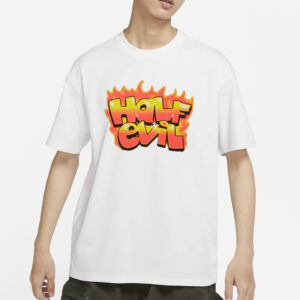 333 Half Evil Evil Brushed Flame T-Shirt