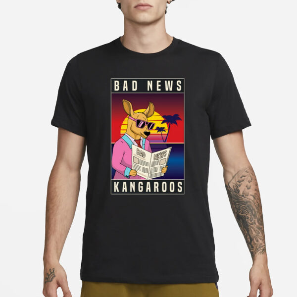 Bad News Kangaroo Bnk Retro T-Shirt3