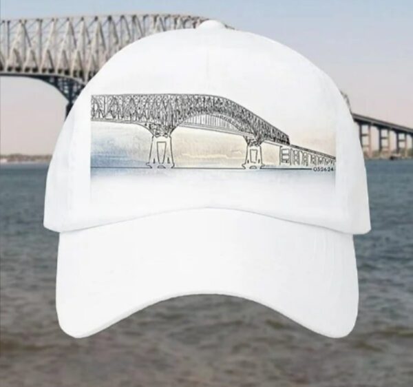 Baltimore Bridge Print Stay Strong Baltimore Hat