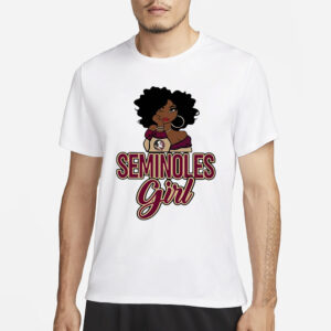 Black Girl Florida State Seminoles T-Shirt3