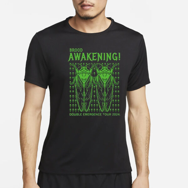 Brood Awakening Double Emergence Tour 2024 T-Shirt2