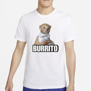 Burrito Cat Cringey T-Shirt4