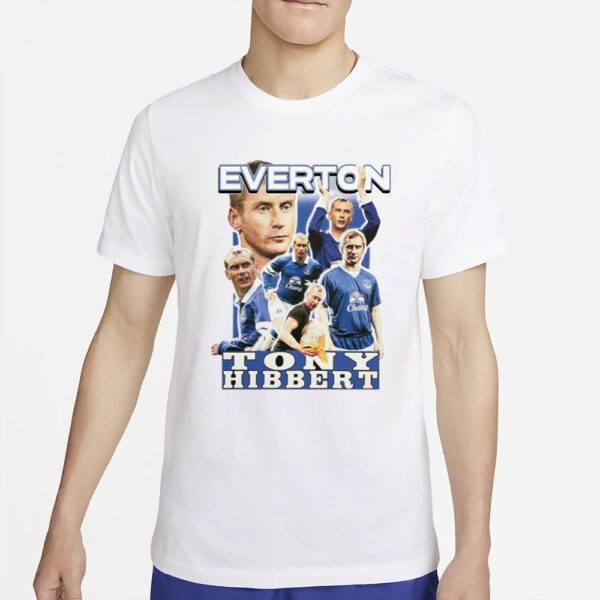 Cultkits Store Everton Tony Hibbert Bootleg T-Shirt2