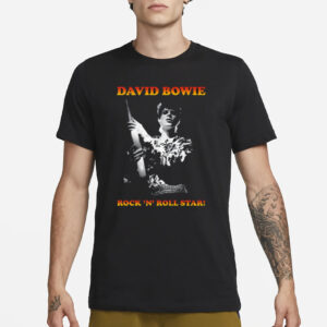 David Bowie Rock N' Roll Star T-Shirt1.