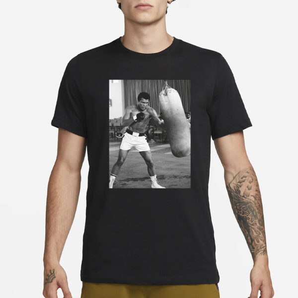 Derrick Nnadi Muhammad Ali Punching Bag T-Shirt3