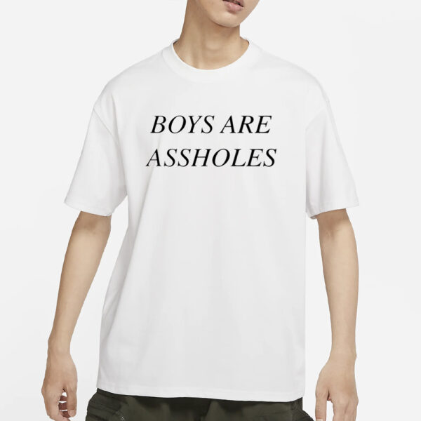 Diego Calva Wearing Boys Are Assholes T-Shirt