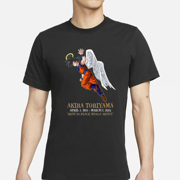 Dont Let The Old Man In Akira Toriyama April 5 1955 March 1 2024 Rest In Peace Manga Artist T-Shirt