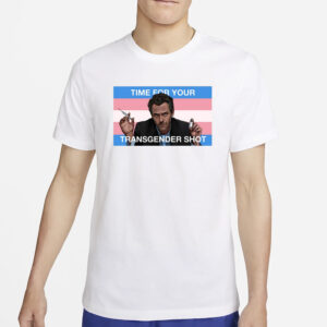 Dr. House Trans Flag Tapestry T-Shirt4